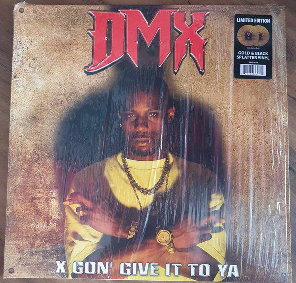 DMX - X GON' GIVE IT TO YA (GOLD/BLACK SPLATTER VINYL)