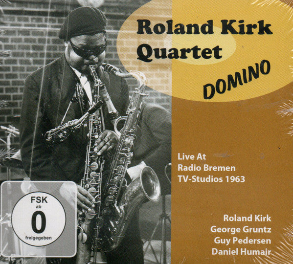 KIRK,ROLAND QUARTET - DOMINO: LIVE AT RADIO BREMEN TV-STUDIOS 1963 (DVD/CD)