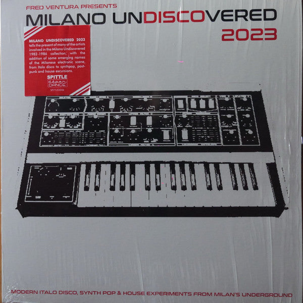 VARIOUS ARTISTS - FRED VENTURA PRESENTS MILANO UNDISCOVERED 2023: MODERN ITALO DISCO