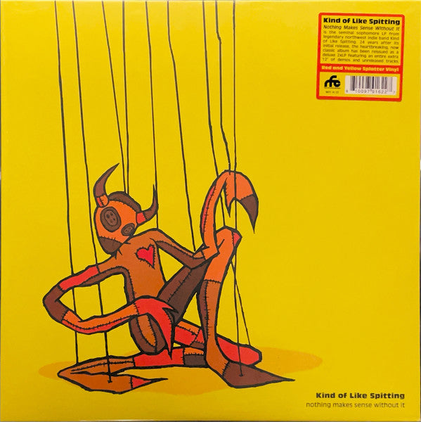 KIND OF LIKE SPITTING - NOTHING MAKES SENSE WITHOUT IT (2LP/RED SPLATTER/YELLOW SPLATTER VINYL)