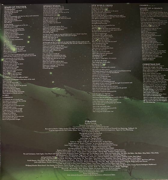 SHADOW GALLERY - TYRANNY (GREEN VINYL/2LP)