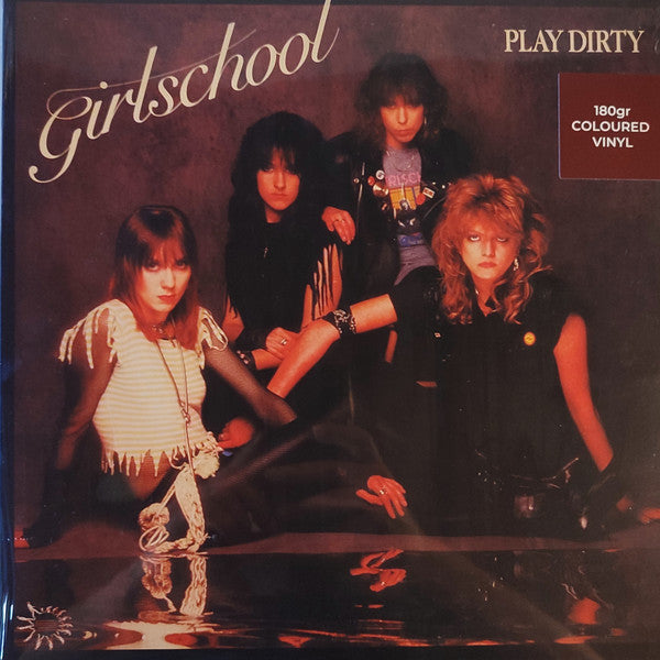 GIRLSCHOOL - PLAY DIRTY (RED VINYL)