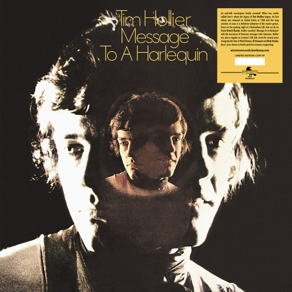 HOLLIER,TIM - MESSAGE TO A HARLEQUIN