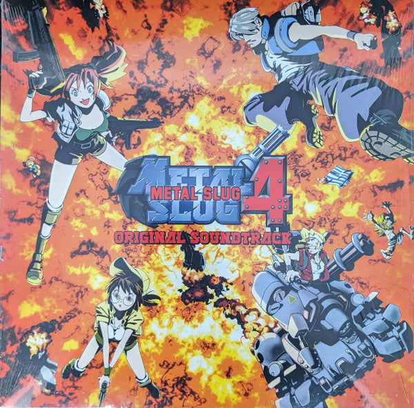 SNK SOUND TEAM - METAL SLUG 4 OST (YELLOW VINYL)