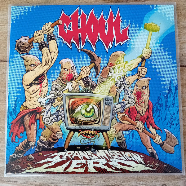 GHOUL - TRANSMISSION ZERO (SPLATTER VINYL/REISSUE/LIMITED)