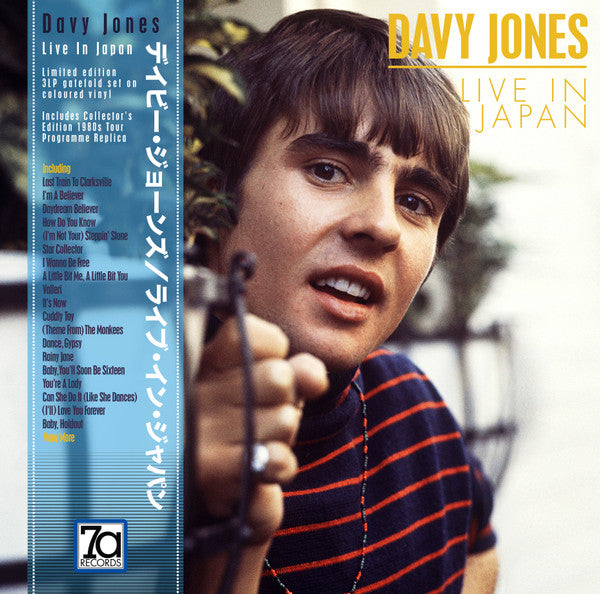 JONES,DAVY - LIVE IN JAPAN (RED, WHITE & BLUE VINYLS)