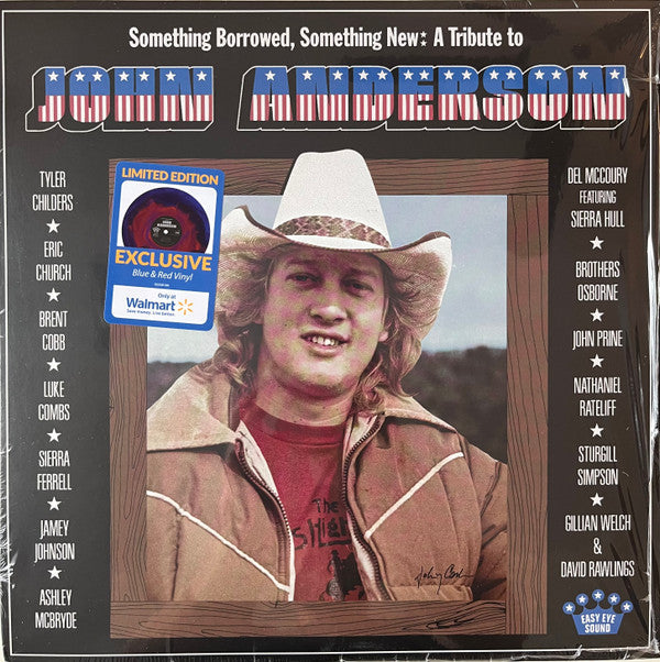 VARIOUS ARTISTS - SOMETHING BORROWED, SOMETHING NEW: A TRIBUTE TO JOHN ANDERSON (LOW DOG BLUE VINYL)