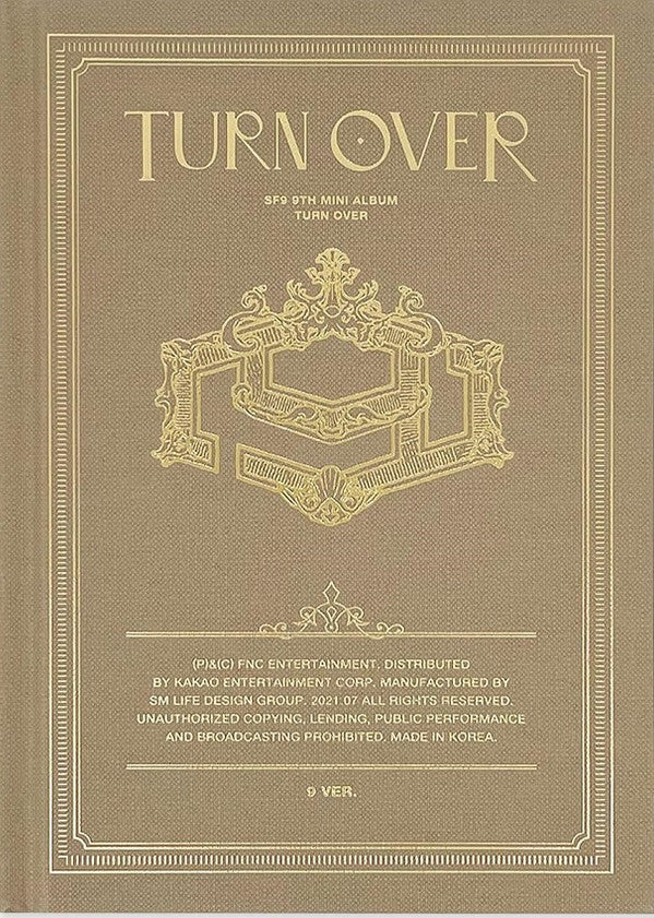 SF9 - TURN OVER (9TH MINI ALBUM)