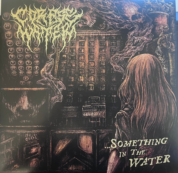 CORPSE WATER - ...SOMETHING IN THE WATER (LIME GREEN VINYL)