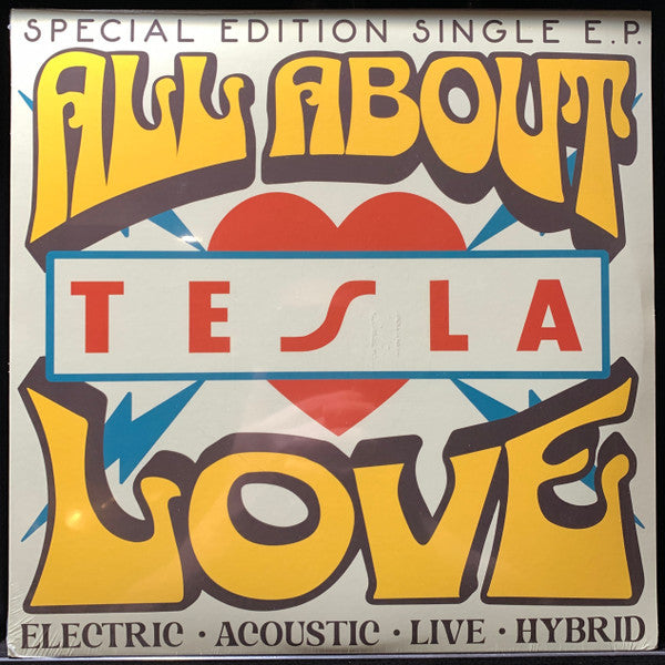 TESLA - ALL ABOUT LOVE (ORANGE VINYL)