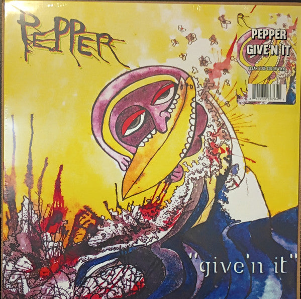 PEPPER - GIVE'N IT (YELLOW KONA SUNRISE VINYL)