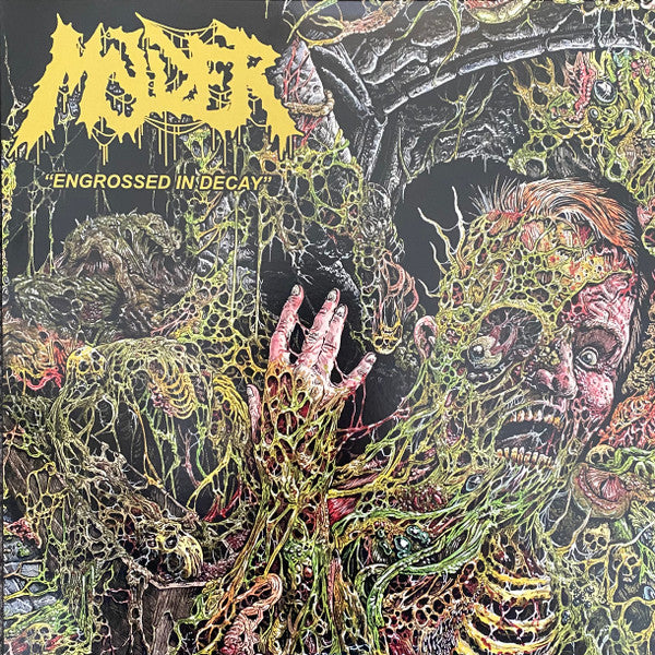 MOLDER - ENGROSSED IN DECAY (CLEAR W/ GREEN, YELLOW, BROWN, & PINK VINYL)