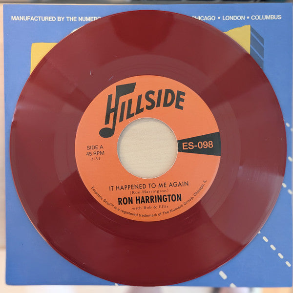HARRINGTON,RON - IT HAPPENED TO ME AGAIN / BECAUSE YOU'RE MINE (OPAQUE MAROON 7INCH)