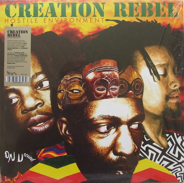 CREATION REBEL - HOSTILE ENVIRONMENT (YELLOW VINYL)