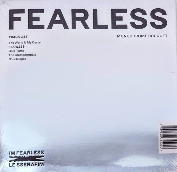 LE SSERAFIM - FEARLESS (MONOCHROME BOUQUET VER.)