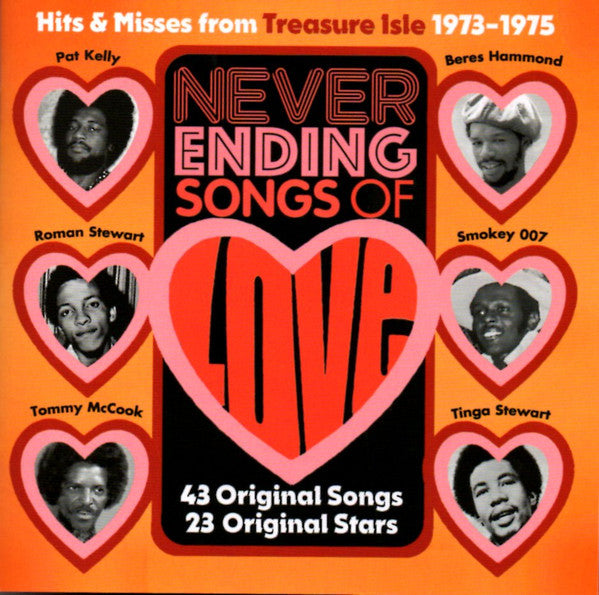 VARIOUS ARTISTS - NEVER ENDING SONGS OF LOVE: HITS & RARITIES FROM THE TREASURE ISLE VAULTS 1973-1975 (2CD)