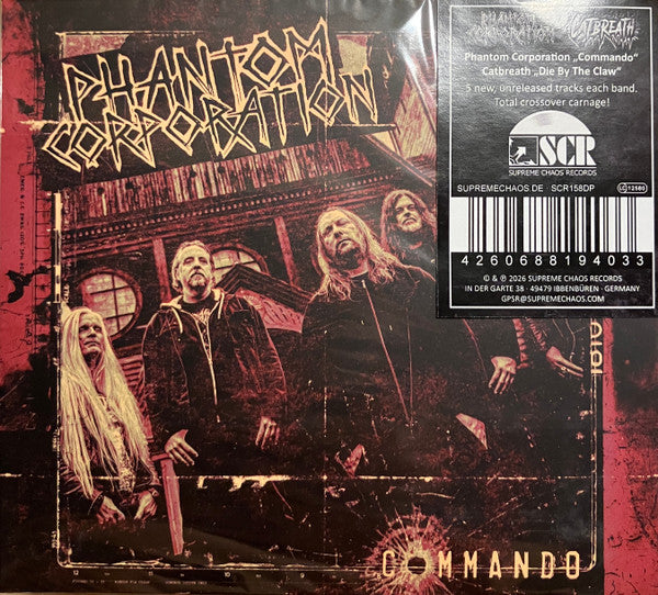 PHANTOM CORPORATION & CATBREATH - COMMANDO/DIE BY THE CLAW