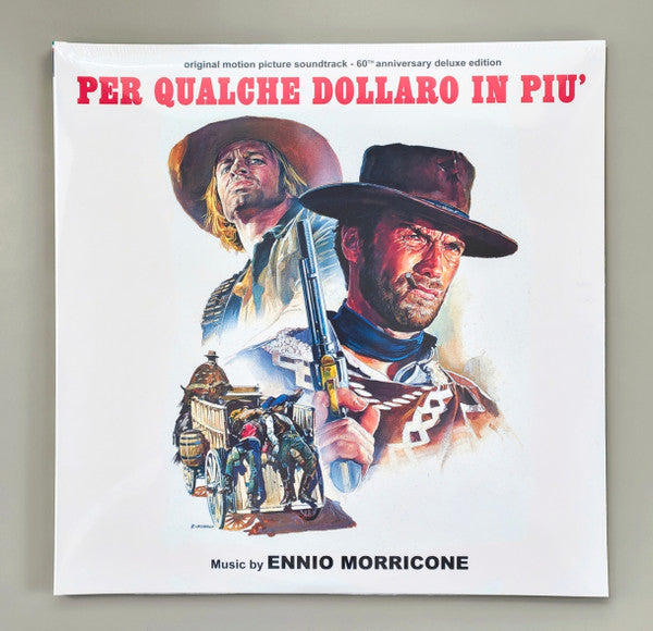 MORRICONE,ENNIO - PER QUALCHE DOLLARO IN PIU (OST) (2LP/WHITE ORANGE VINYL/60TH ANNIVERSARY/COLLECTOR)