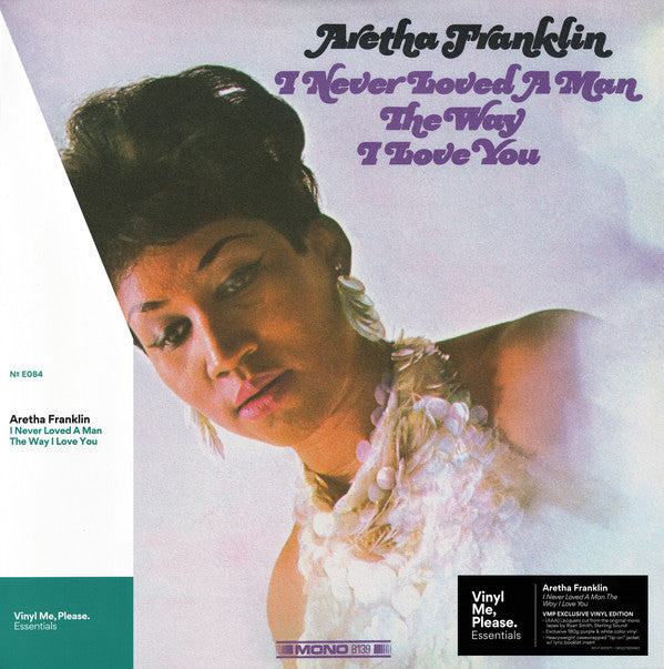 FRANKLIN ARETHA - NEVER LOVED A MAN (180G/PURPLE & WHITE GALAXY VINYL)