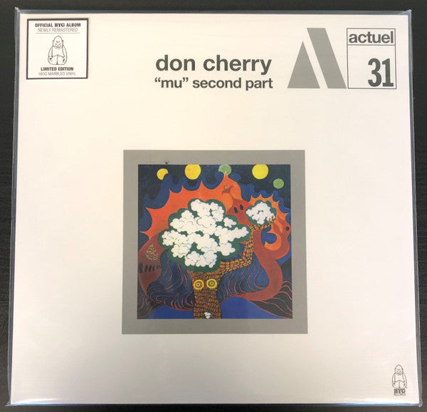 CHERRY,DON - MU. SECOND PART (MARBLED VINYL)