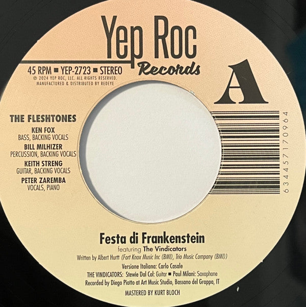 FLESHTONES - FESTA DI FRANKENSTEIN/THE DEDICATION SONG