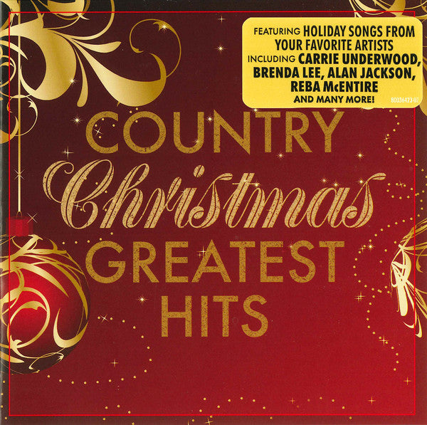 VARIOUS ARTISTS - COUNTRY CHRISTMAS GREATEST HITS