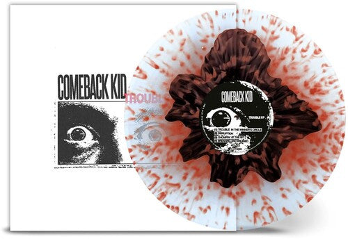 COMEBACK KID - TROUBLE EP (CLEAR/BLACK YOLK W/ RED SPLATTER VINYL)