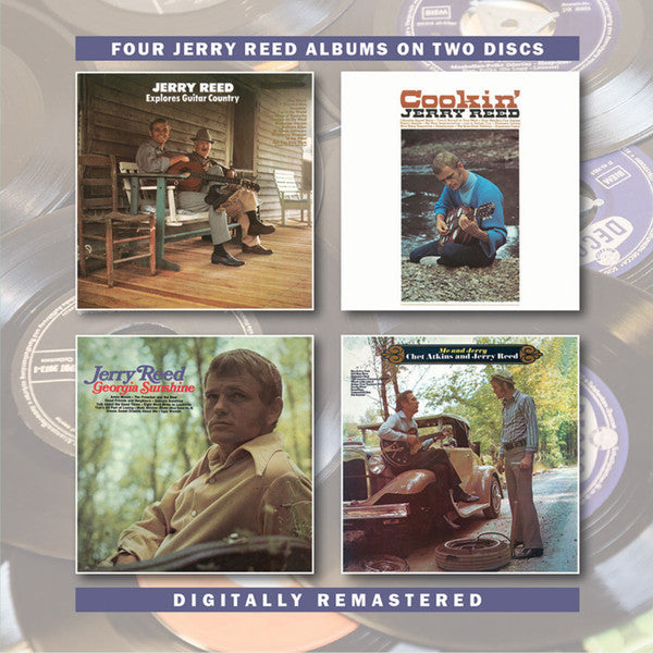 REED JERRY - EXPLORES GUITAR COUNTRY/COOKIN/GEORGIA SUNSHINE/ME & JERRY (W/CHET ATKINS) (24BIT REMASTERS)