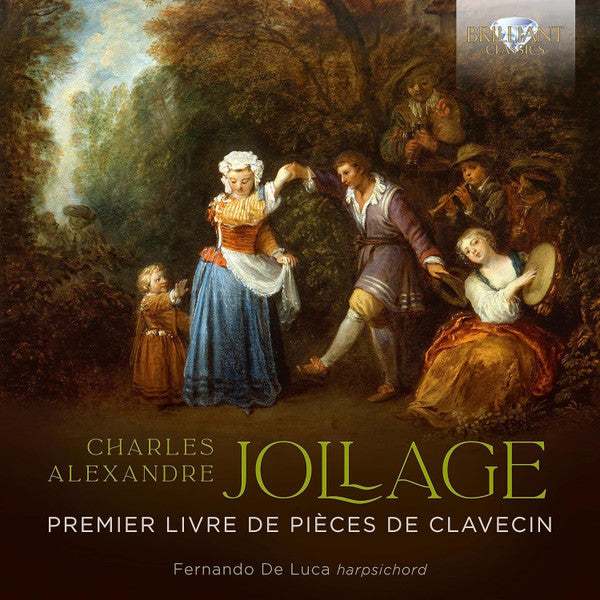 DE LUCA,FERNANDO - JOLLAGE: PREMIER LIVRE DE PIECES DE CLAVECIN