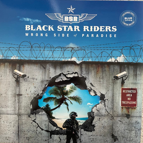 BLACK STAR RIDERS - WRONG SIDE OF PARADISE (BLUE VINYL)