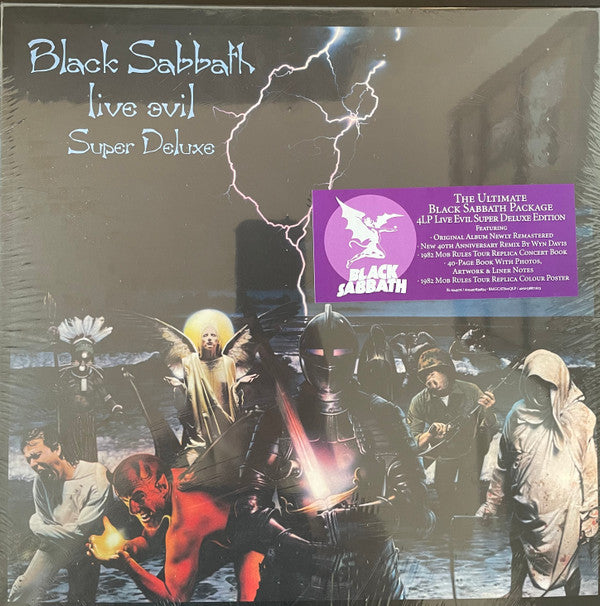 BLACK SABBATH - LIVE EVIL (40TH ANNIVERSARY SUPER DELUXE/4LP)