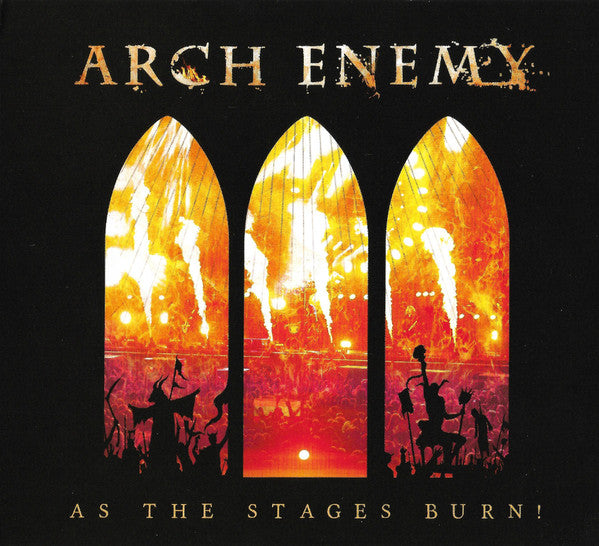 ARCH ENEMY - AS THE STAGES BURN (CD/DVD)