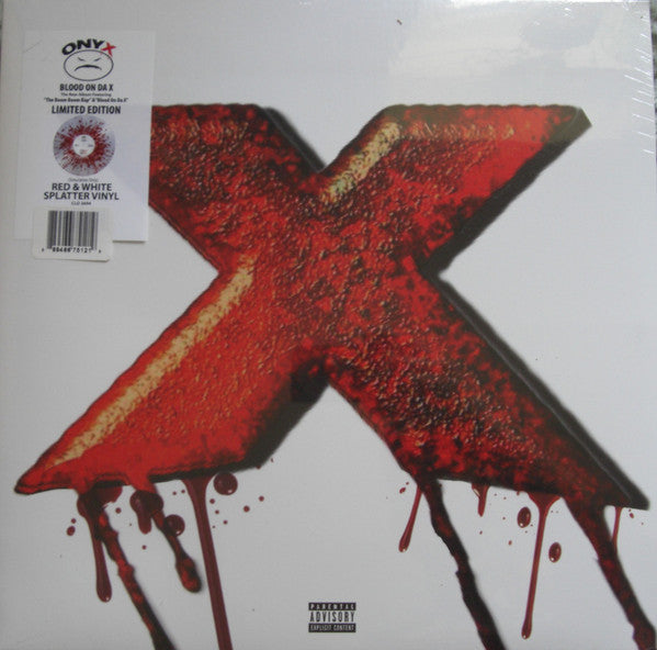 ONYX - BLOOD ON DA X (RED/WHITE SPLATTER VINYL)