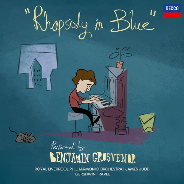 GROSVENOR BENJAMIN - RHAPSODY IN BLUE (BLUE VINYL)