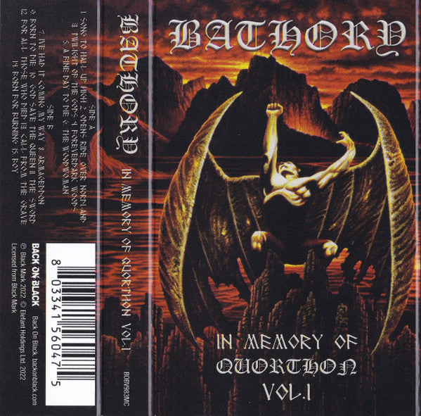 BATHORY - IN MEMORY OF QUORTHON: VOL 1