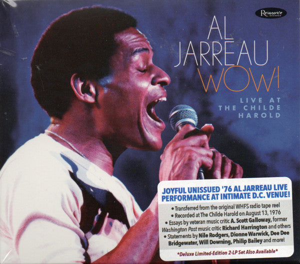 JARREAU,AL - WOW! RECORDED LIVE IN PERFORMANCE AT THE CHILDE HAROLD