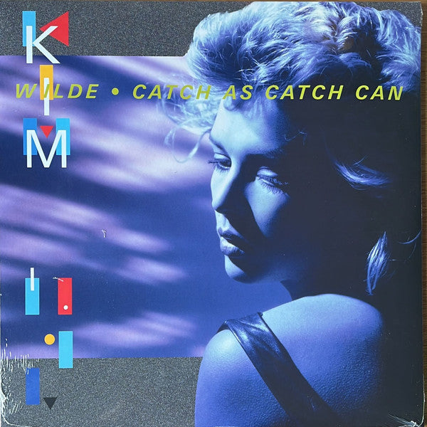 WILDE,KIM - CATCH AS CATCH CAN (CLEAR W/ BLUE SPLATTER VINYL)