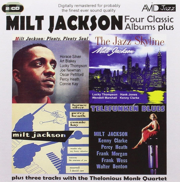 JACKSON MILT - FOUR CLASSIC ALBUMS PLUS