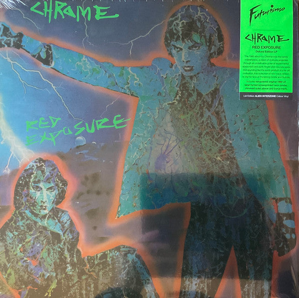 CHROME - RED EXPOSURE (BLUE MARBLE VINYL)