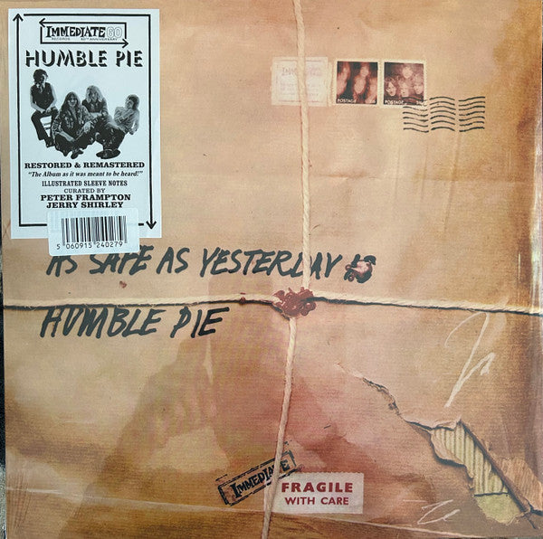 HUMBLE PIE - AS SAFE AS YESTERDAY IS