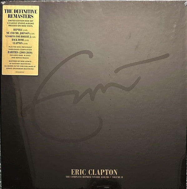 CLAPTON,ERIC - COMPLETE REPRISE STUDIO ALBUMS, VOL. 2