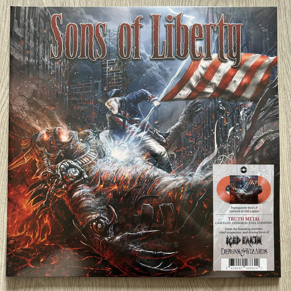 SCHAFFER,JON SONS OF LIBERTY - THOUGHT CRIMES (VOLUMES 1 & 2) (LIMITED/2LP/TRANSPARENT RED VINYL)