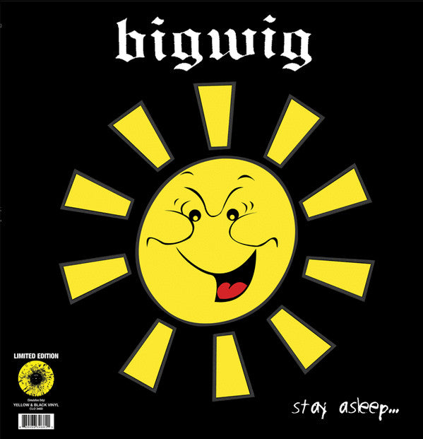 BIGWIG - STAY ASLEEP (YELLOW/BLACK SPLATTER VINYL)