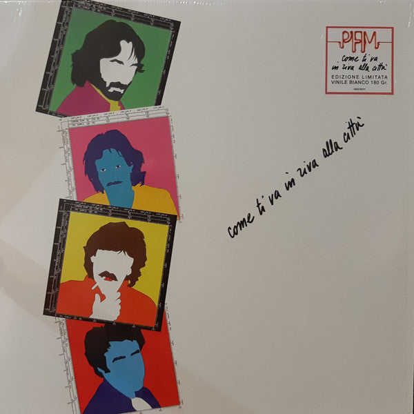 PREMIATA FORNERIA MARCONI - COME TI VA IN RIVA ALLA CITTA (TRANSPARENT VINYL)