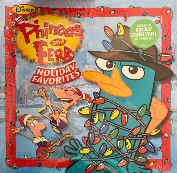 VARIOUS ARTISTS - PHINEAS & FERB: HOLIDAY FAVORITES (TRANSLUCENT EMERALD GREEN VINYL)