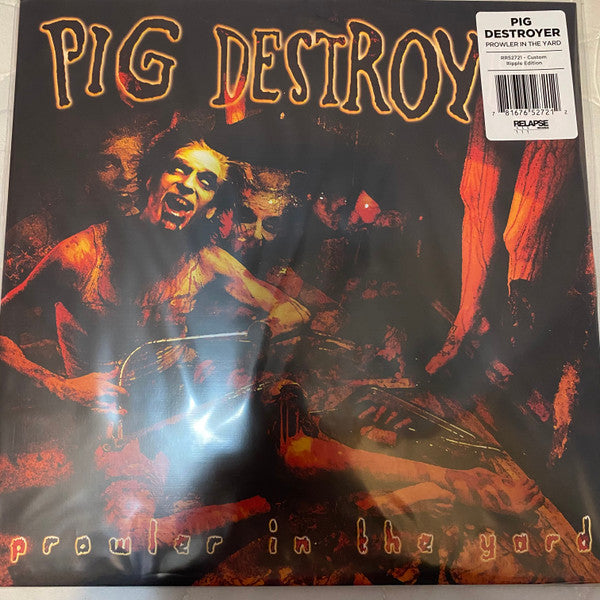 PIG DESTROYER - PROWLER IN THE YARD (DELUXE REISSUE) (CUSTOM RIPPLE VINYL)
