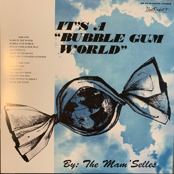 MAM'SELLES - IT'S A BUBBLE GUM WORLD (WHITE VINYL)