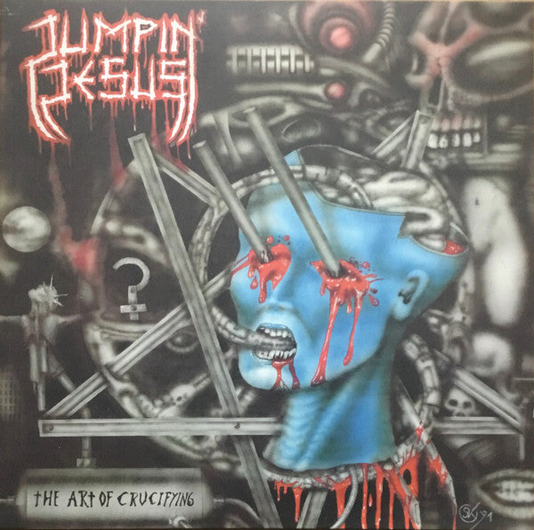 JUMPIN JESUS - ART OF CRUCIFYING (RED VINYL)