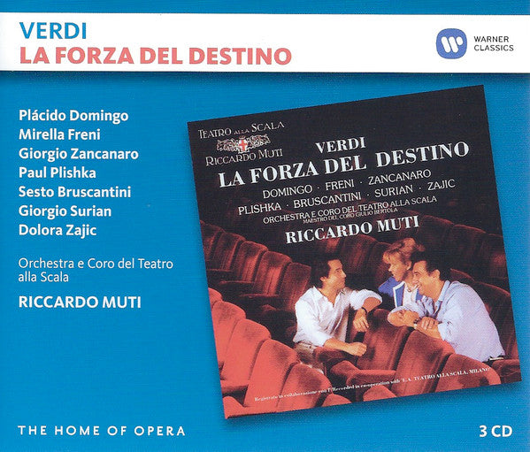 MUTI,RICCARDO - VERDI: LA FORZA DEL DESTINO (3CD)