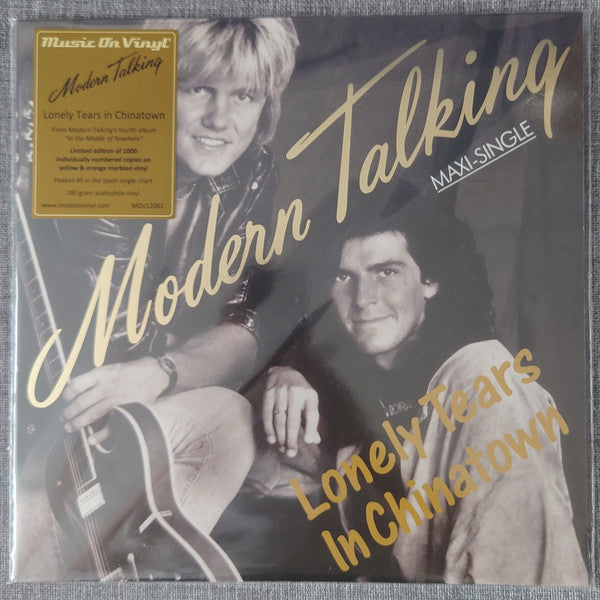 MODERN TALKING - LONELY TEARS IN CHINATOWN (YELLOW & ORANGE MARBLED VINYL/180G)
